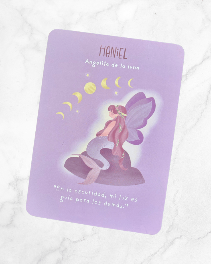 Carta Arcángel Haniel - Maria Botero